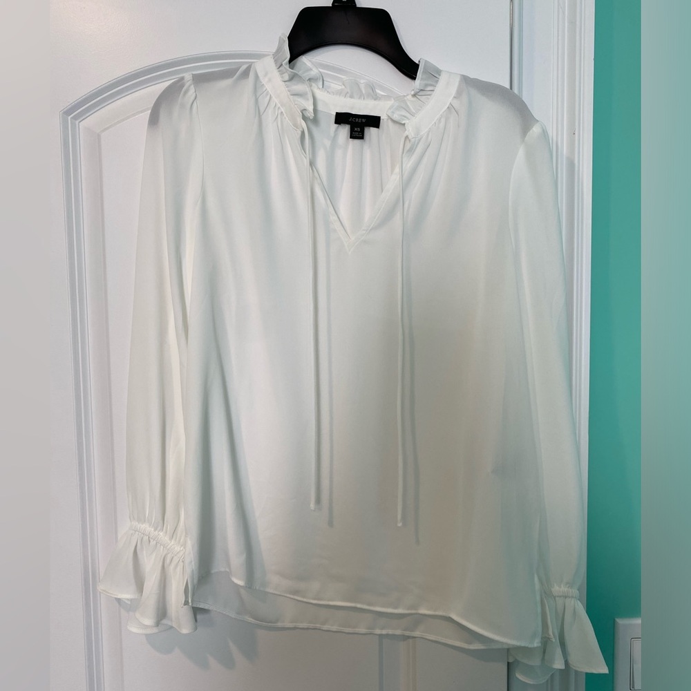 J.Crew Sheer Top